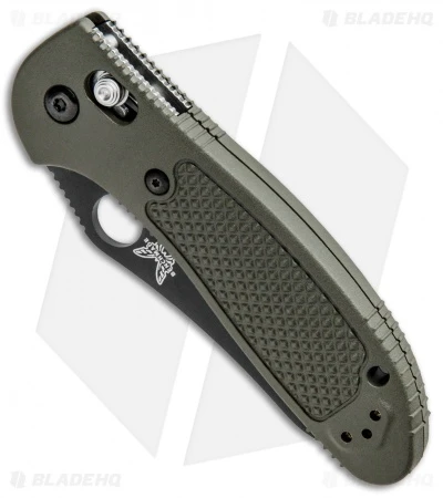 Benchmade Griptilian AXIS Lock Knife OD Green (3.45" Black) 550BKOD-S30V 2 Benchmade Griptilian AXIS Lock Knife OD Green (3.45" Black) 550BKOD-S30V - Image 2
