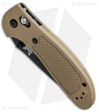 Benchmade Griptilian AXIS Lock Knife Sand (3.45" Black) 551BKSN-S30V 2 Benchmade Griptilian AXIS Lock Knife Sand (3.45" Black) 551BKSN-S30V - Image 2