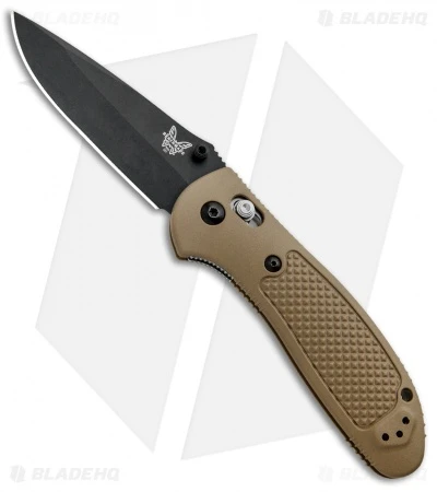 Benchmade Griptilian AXIS Lock Knife Sand (3.45" Black) 551BKSN-S30V 1 Benchmade Griptilian AXIS Lock Knife Sand (3.45" Black) 551BKSN-S30V