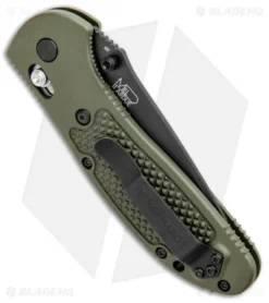 Benchmade Griptilian AXIS Lock Knife Olive Drab (3.45" Black) D2 6 Benchmade Griptilian AXIS Lock Knife Olive Drab (3.45" Black) D2 -Benchmade Benchmade Griptilian Manual Axis Lock D2 OD Green Black 551BKODD2 BHQ 5370 jr side