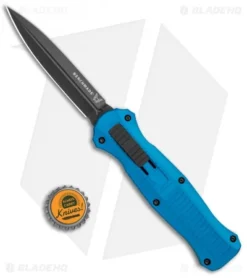 Benchmade Infidel OTF Automatic Knife Blue Aluminum (3.91" Black) 3300BK-2001 7 Benchmade Infidel OTF Automatic Knife Blue Aluminum (3.91" Black) 3300BK-2001 -Benchmade Benchmade Infidel Dagger OTF Auto Blue aluminum 3300BK 2001 BHQ 114880 jr bottlecap