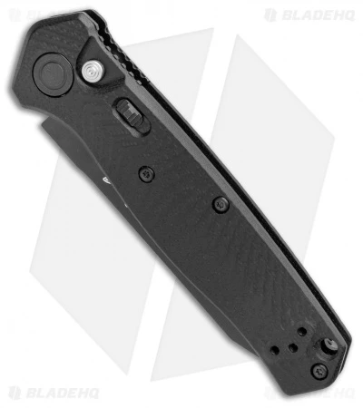 Benchmade Mediator Automatic Knife Black G-10 (3.3" Black Serr) 8551SBK 2 Benchmade Mediator Automatic Knife Black G-10 (3.3" Black Serr) 8551SBK - Image 2