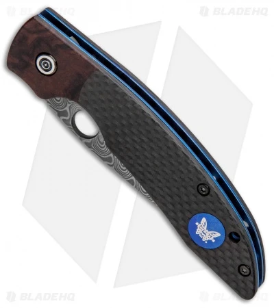 Benchmade Mini-AFCK Gold Class Knife 812-101 (3.19" Damascus) #03 2 Benchmade Mini-AFCK Gold Class Knife 812-101 (3.19" Damascus) #03 - Image 2