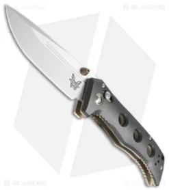 Benchmade Mini Adamas AXIS Lock Knife Carbon Fiber (3.3" Stonewash) 273-03