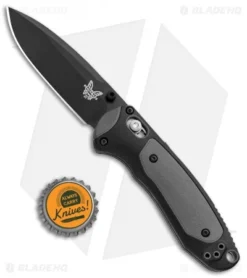 Benchmade 595BK Mini Boost AXIS-Assist Knife Black/Gray (3.11" Black) 7 Benchmade 595BK Mini Boost AXIS-Assist Knife Black/Gray (3.11" Black) -Benchmade Benchmade Mini Boost AXIS Assist Black Gray Black 595BK BHQ 78760 jr bottlecap