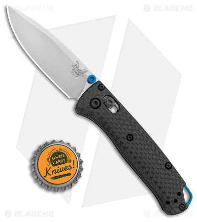Benchmade Mini Bugout AXIS Lock Knife Carbon Fiber (2.8" Satin S90V) 533-3 4 Benchmade Mini Bugout AXIS Lock Knife Carbon Fiber (2.8" Satin S90V) 533-3 - Image 4