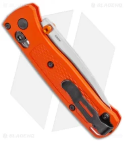 Benchmade Mini Bugout AXIS Lock Knife Orange (2.875" Satin) 533 6 Benchmade Mini Bugout AXIS Lock Knife Orange (2.875" Satin) 533 -Benchmade Benchmade Mini Bugout AXIS Lock Knife Orange 2.82 Satin 533 BHQ 104888 LS Side
