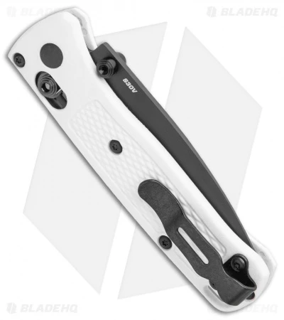 Benchmade Mini Bugout AXIS Lock Knife White (2.82" Black) 533BK-1 3 Benchmade Mini Bugout AXIS Lock Knife White (2.82" Black) 533BK-1 - Image 3