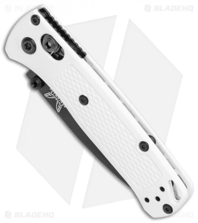 Benchmade Mini Bugout AXIS Lock Knife White (2.82" Black) 533BK-1 2 Benchmade Mini Bugout AXIS Lock Knife White (2.82" Black) 533BK-1 - Image 2