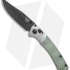 Benchmade Mini Crooked River Limited Edition Knife Jade G-10 (3.25" Black M4)
