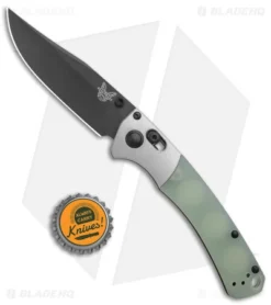 Benchmade Mini Crooked River Limited Edition Knife Jade G-10 (3.25" Black M4) 7 Benchmade Mini Crooked River Limited Edition Knife Jade G-10 (3.25" Black M4) -Benchmade Benchmade Mini Crooked River Limited Edition AXIS Jade G 10 Black BHQ 175592 jr bottlecap