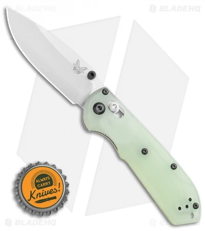 Benchmade Mini Freek AXIS Lock Knife Natural G-10 (3" Stonewash) 4 Benchmade Mini Freek AXIS Lock Knife Natural G-10 (3" Stonewash) - Image 4