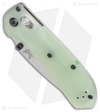 Benchmade Mini Freek AXIS Lock Knife Natural G-10 (3" Stonewash) 2 Benchmade Mini Freek AXIS Lock Knife Natural G-10 (3" Stonewash) - Image 2