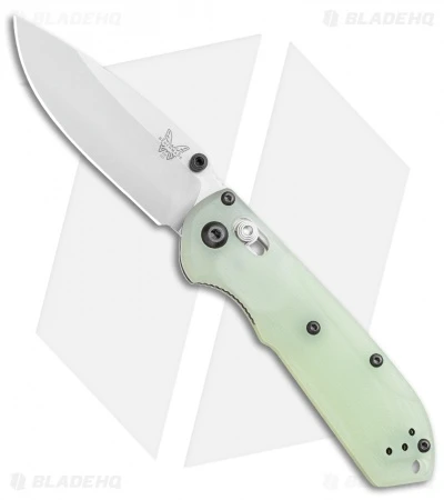 Benchmade Mini Freek AXIS Lock Knife Natural G-10 (3" Stonewash) 1 Benchmade Mini Freek AXIS Lock Knife Natural G-10 (3" Stonewash)