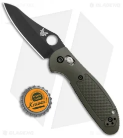 Benchmade Mini Griptilian AXIS Lock Knife Olive Drab (2.91") 555BKOD-S30V -Benchmade Benchmade Mini Griptilian AXIS Lock Olive Drab 555BKOD S30V BHQ 103419 jr bottlecap