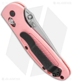 Benchmade Mini Griptilian AXIS Lock Knife (2.91" Satin) 556-PNK-S30V 6 Benchmade Mini Griptilian AXIS Lock Knife (2.91" Satin) 556-PNK-S30V -Benchmade Benchmade Mini Griptilian AXIS Lock Satin 556 PNK S30V BHQ 4021 jr side