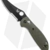 Benchmade Mini Griptilian AXIS Lock Knife Olive Drab (2.91" Serr) 555SBKHGOD