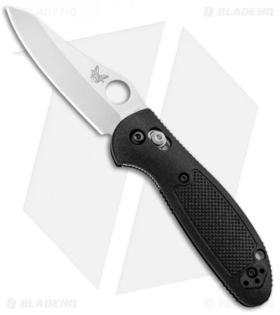 Benchmade Mini Griptilian Axis Lock Knife Black (2.91" Satin S30V) 555 1 Benchmade Mini Griptilian Axis Lock Knife Black (2.91" Satin S30V) 555