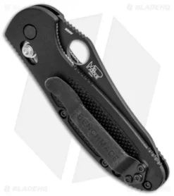 Benchmade Mini Griptilian Axis Lock Knife Black (2.91" Black) 555BK-S30V 6 Benchmade Mini Griptilian Axis Lock Knife Black (2.91" Black) 555BK-S30V -Benchmade Benchmade Mini Griptilian Axis Lock 555BK Black PLN BHQ 92480 jr side