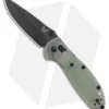 Benchmade Mini Griptilian Limited Edition AXIS Knife Jade G-10 (2.9" Black M4)