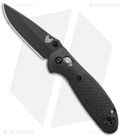 Benchmade Mini Griptilian AXIS Lock Knife Black (2.91" Black) D2 1 Benchmade Mini Griptilian AXIS Lock Knife Black (2.91" Black) D2