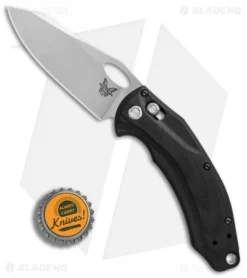 Benchmade Mini Loco AXIS Lock Knife Black G-10 (3.38" Stonewash) 818 7 Benchmade Mini Loco AXIS Lock Knife Black G-10 (3.38" Stonewash) 818 -Benchmade Benchmade Mini Loco black G10 sw BHQ 76462 er bottlecap 2
