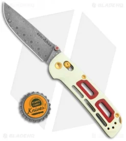 Benchmade Nakamura Limited Edition Saibu AXIS Lock Knife Ivory/Crimson G-10 -Benchmade Benchmade Nakamura Saibu AXIS Lock Ivory Grimson G 10 486 201 BHQ 118495 jr bottlecap