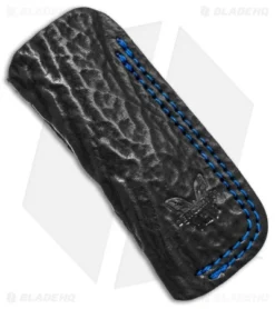 Benchmade Oeser Gold Class Tengu Tool Arctic Storm Fat CF (1.1" Dama) -Benchmade Benchmade Oeser Tengu Tool White Black 1in Damasteel Multi Tool 602 211 BHQ 138208 td sheath