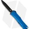 Benchmade Om D/A OTF Automatic Knife Blue Alum. (2.5" Black DLC) 4850BK-1