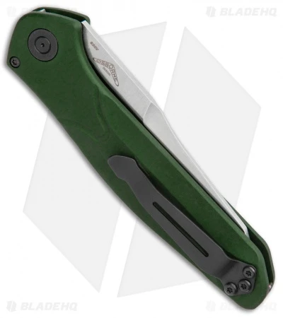 Benchmade Osborne 9400 Automatic Knife Green Aluminum (3.4" Satin) 3 Benchmade Osborne 9400 Automatic Knife Green Aluminum (3.4" Satin) - Image 3