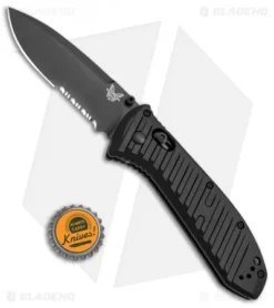 Benchmade 570SBK Presidio II AXIS Lock Folding Knife (3.7" Black Serr) 7 Benchmade 570SBK Presidio II AXIS Lock Folding Knife (3.7" Black Serr) -Benchmade Benchmade Presidio II AXIS Black Serr 570SBK BHQ 51611 jr bottlecap