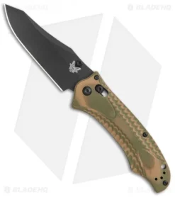 Benchmade Rift 950BK-1802 Limited Edition Knife OD/ Tan G-10 (3.67" Black)