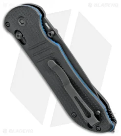 Benchmade 917SBK-1901 Triage Axis Lock Knife Black G-10 (3.4" Black Serr) 8 Benchmade 917SBK-1901 Triage Axis Lock Knife Black G-10 (3.4" Black Serr) -Benchmade Benchmade Triage Axis Lock black G 10 Black Serr 917SBK 1901 BHQ 105738 jr side