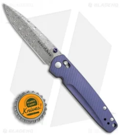 Benchmade Valet Gold Class AXIS Lock Knife Blue-Violet Ti (Damascus) 485-171 7 Benchmade Valet Gold Class AXIS Lock Knife Blue-Violet Ti (Damascus) 485-171 -Benchmade Benchmade Valet Gold Class blue violet ti damascus 485 171 BHQ 51600 er size