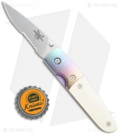 Vintage Benchmade Mel Pardue 850S Liner Lock Knife (2.8" Satin Serr) 7 Vintage Benchmade Mel Pardue 850S Liner Lock Knife (2.8" Satin Serr) -Benchmade Benchmade Vintage Mel Pardue LL Serr 850S BHQ 37226 jr bottlecap