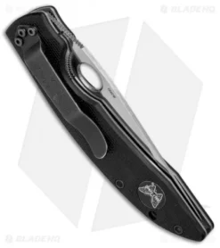 Vintage Benchmade Mini AFCK0-II 814S Liner Lock Knife (3.25" Satin Serr) -Benchmade Benchmade Vintage Mini LL Satin Serr 814S AFCK II BHQ 71274 jr side