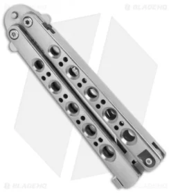 Rare Pre-Production Benchmade 31S Balisong Butterfly Knife (3" Satin Serr) 6 Rare Pre-Production Benchmade 31S Balisong Butterfly Knife (3" Satin Serr) -Benchmade Rare Pre Production benchmade 31S bali satin serr BHQ 37215 er spine