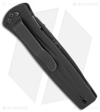 Vintage Benchmade 350 Mel Pardue Liner Lock Knife (3" Black Serr) 3 Vintage Benchmade 350 Mel Pardue Liner Lock Knife (3" Black Serr) - Image 3