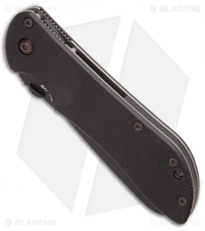 Vintage Benchmade Rescue Stryker Liner Lock Knife (3.625" Satin Serr) 914FSBT 2 Vintage Benchmade Rescue Stryker Liner Lock Knife (3.625" Satin Serr) 914FSBT - Image 2