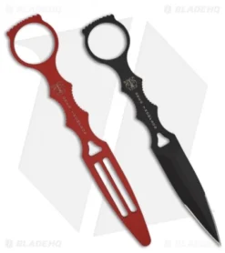 Benchmade SOCP Dagger Knife W/ Trainer Blade (3.22" Black) 176BKSN-Combo