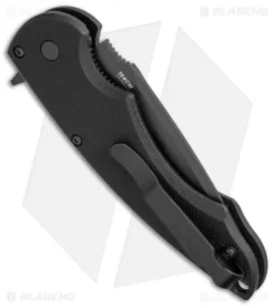 Benchmade Precinct Flipper Liner Lock Knife Black G-10 (3.3" Black) 320BK 5 Benchmade Precinct Flipper Liner Lock Knife Black G-10 (3.3" Black) 320BK -Benchmade benchmade 320bk precinct flipper side cm
