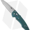 Benchmade Large Emissary 3.5 AXIS-Assist Knife Aqua (3.45" Satin) 477-1