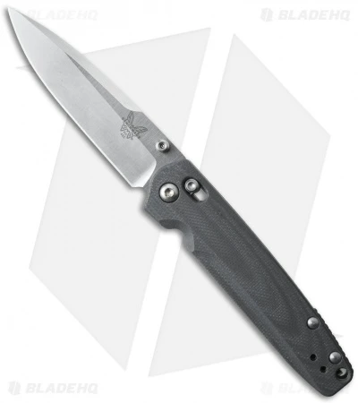 Benchmade Valet PROTOTYPE 485 AXIS Lock Knife Gray G-10 (2.96" Satin) 1 Benchmade Valet PROTOTYPE 485 AXIS Lock Knife Gray G-10 (2.96" Satin)