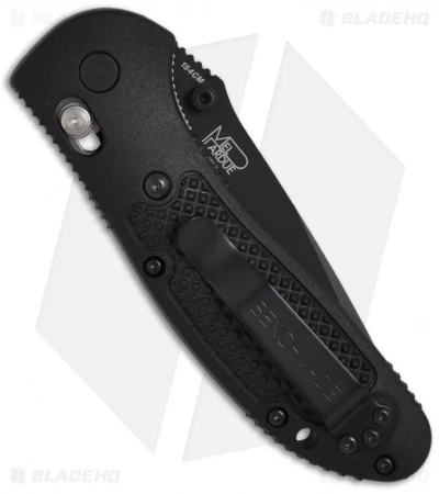 Benchmade Griptilian AXIS Lock Knife Black (3.45" Black Serr) 551SBK 2 Benchmade Griptilian AXIS Lock Knife Black (3.45" Black Serr) 551SBK - Image 2