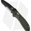 Benchmade Griptilian AXIS Lock Knife Olive Drab (3.45" Black Serr) 553SBKOD