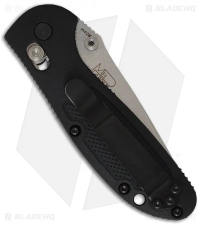 Benchmade Mini Griptilian AXIS Lock Knife Black (2.91" Satin) 556-154CM 2 Benchmade Mini Griptilian AXIS Lock Knife Black (2.91" Satin) 556-154CM - Image 2