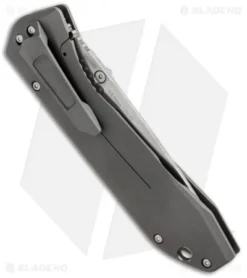 Benchmade 761 Titanium Monolock Knife (3.73" Satin) 5 Benchmade 761 Titanium Monolock Knife (3.73" Satin) -Benchmade benchmade 761 titanium framelock m390 side