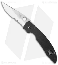 Rare Benchmade Mini AFCK 812S Liner Lock Knife (3.25" Satin Serr)