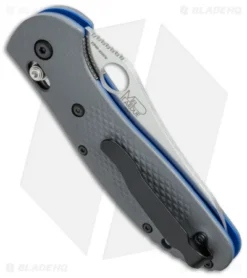 Benchmade Griptilian AXIS Lock Knife Gray/Blue G-10 (3.45" Satin) 550-1 5 Benchmade Griptilian AXIS Lock Knife Gray/Blue G-10 (3.45" Satin) 550-1 -Benchmade benchmade griptilian 550 1 side cm