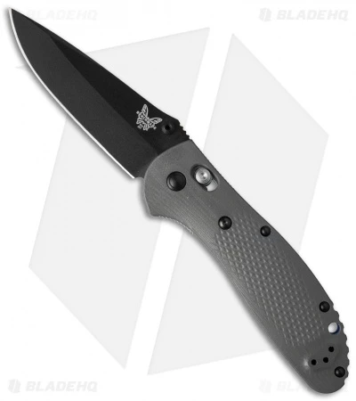 Benchmade Griptilian AXIS Lock Knife Gray/Blue G-10 (3.45" Black) 551BK-1 1 Benchmade Griptilian AXIS Lock Knife Gray/Blue G-10 (3.45" Black) 551BK-1